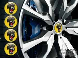 Domed Sticker Style Exclusive Luxury Labels